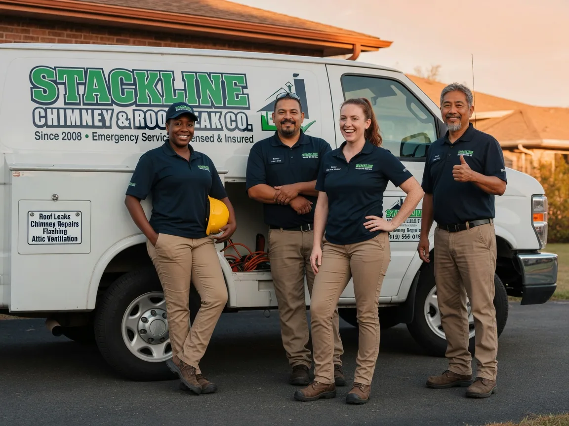 Chimney flashing repair company in Salineno, TX